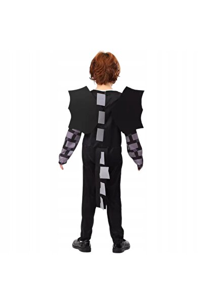 Toys Costum pentru băiat cu Dragon Negru Minecraft EnderDragon M