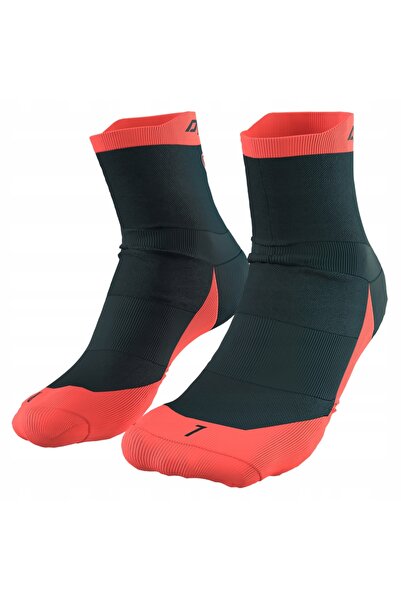 DYNAFIT Șosete de alergare Transalper bluberry/fluo coral 35-38 EU