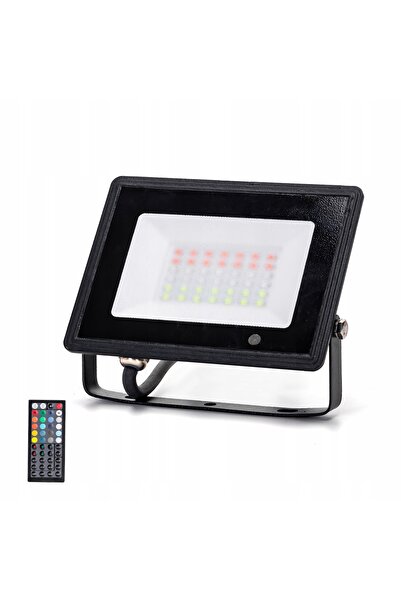 NO BRAND Aigostar RGB 30W IP65 Proiector LED + Telecomandă
