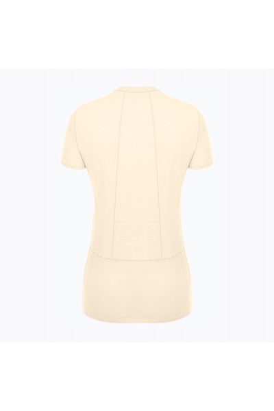 Salewa Lenjerie termică de damă Agner AM T-shirt - oatmeal 34 (XS)