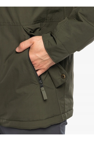Patagonia Geacă hibridă Isthmus Parka - verde basin XL