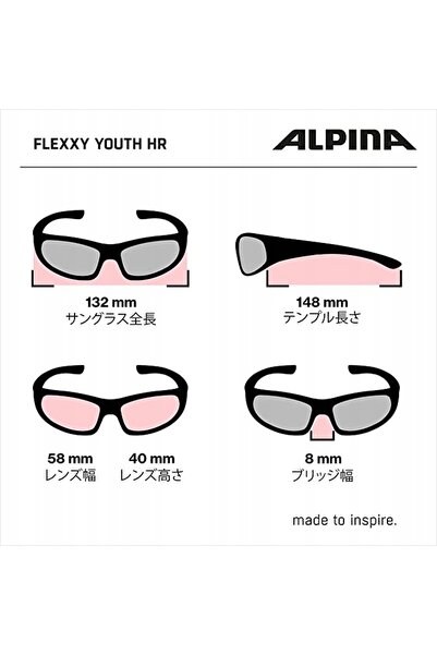 Alpina Ochelari de soare 14 ani + culoare neagră