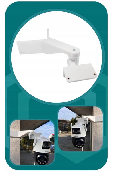 NO BRAND Suport unghiular pentru DAHUA PICOO DUAL D1 P5D-5F-PV pe un braț de ...