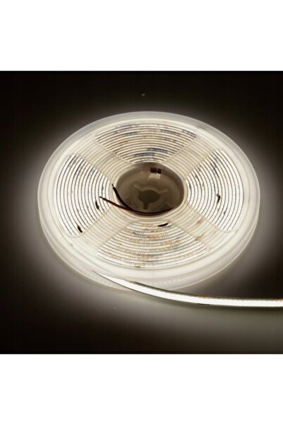 NO BRAND Bandă LED premium 24V COB 384 LED-uri/m 6000K ALB RECE IP20 5 metri
