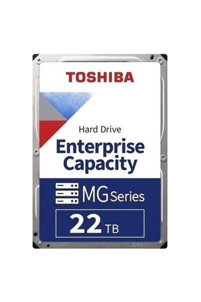 Toshiba ENTERPRISE, MG11ACA22TE, 3.5&amp;quot;, 22TB, 1024Mb, 7200 Rpm, 7/24 Güvenlik, Data Center,