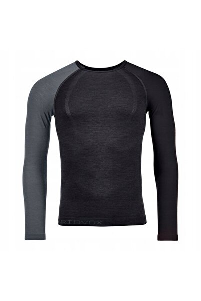 NO BRAND Bluza termică Ortovox 230 Competition cu mânecă lungă - black raven XL