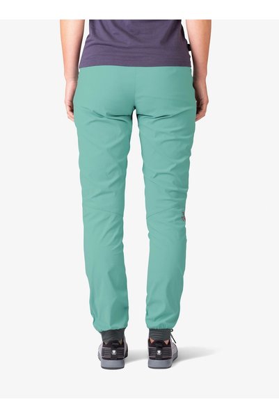 NO BRAND Pantaloni de drumeție pentru femei Rafiki Femio - wasabi/magnet 40 (L)