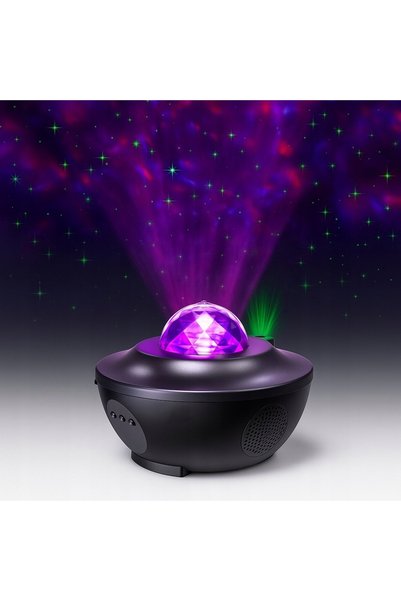 NO BRAND Minexo Glob Disco Proiector de Stele 100 mm