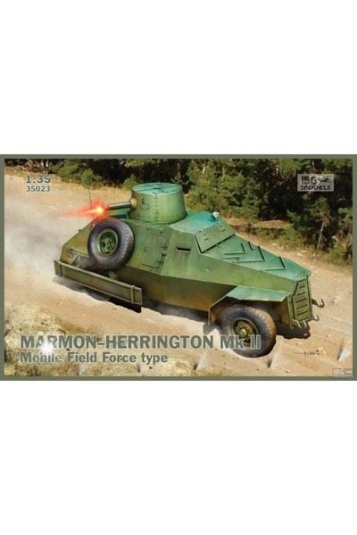 NO BRAND IBG 35023 Marmon Herrington Mk.II Mașină blindată, Kit model de asam...