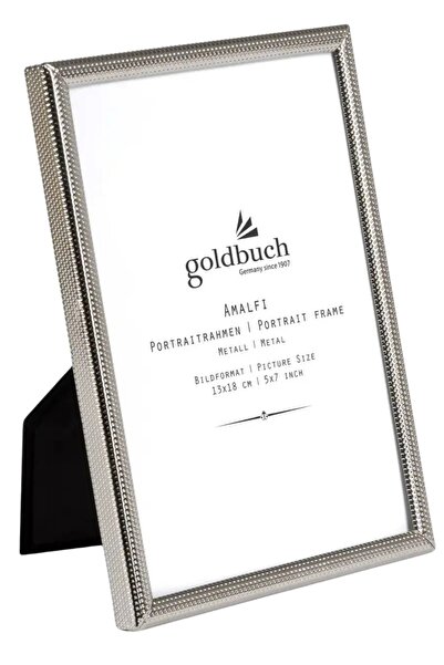 Goldbuch Ramă foto elegantă din metal, format 10x15, universală, pentru cadou.