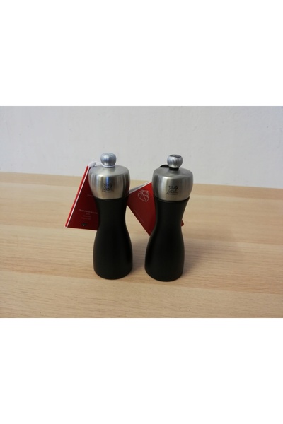NO BRAND PEUGEOT Fidji MĂCINĂTOARE pentru sare și piper, 15 cm, negre