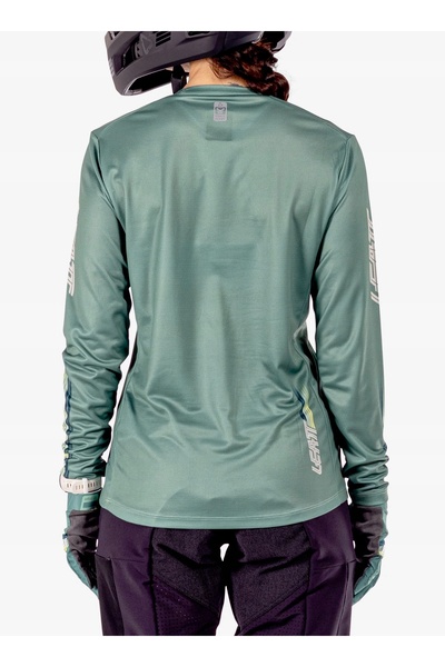 Leatt Bluză de ciclism pentru femei Jersey MTB Enduro 4.0 - lagoon S