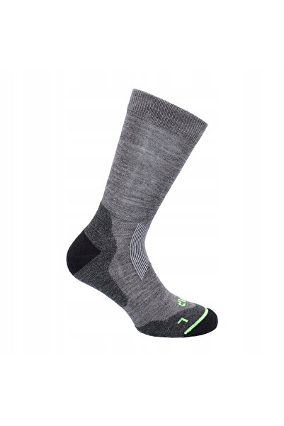 CMP Șosete de trekking din lână merinos - fumo mel 43-45