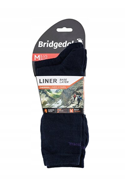 NO BRAND Șosete termice tip strat de bază Bridgedale pentru bocanci (2 perech...
