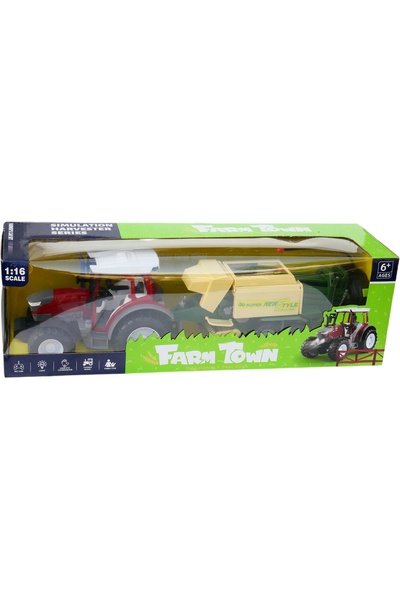 NO BRAND Tractor telecomandat cu rolă compresoare RC Dromader