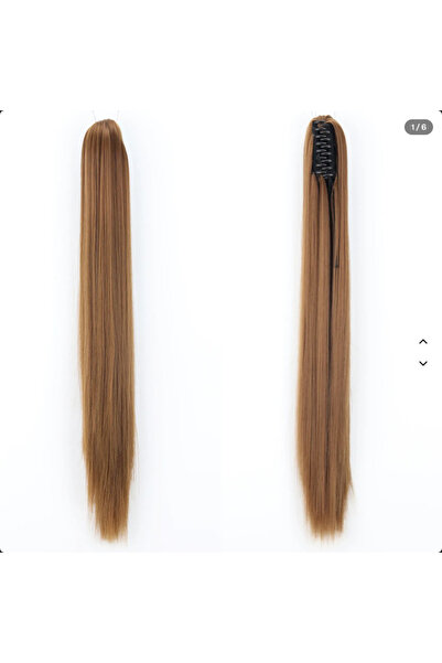 hair Set 2 x Coada de Par cu Cleste 70cm - Castaniu #6