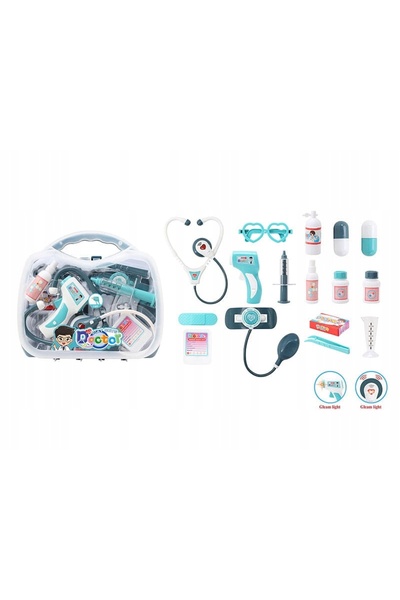 BIGTOYS MICUL DOCTOR – SET MEDICAL – MEDIC – VALIZĂ – SUNET