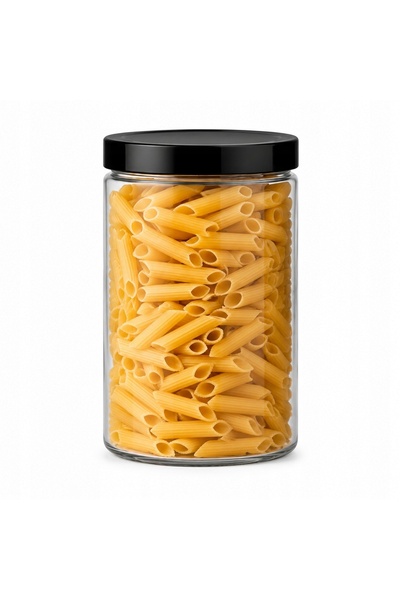 NO BRAND Borcan PET 1,5L, recipient alimentar din plastic pentru produse vrac...