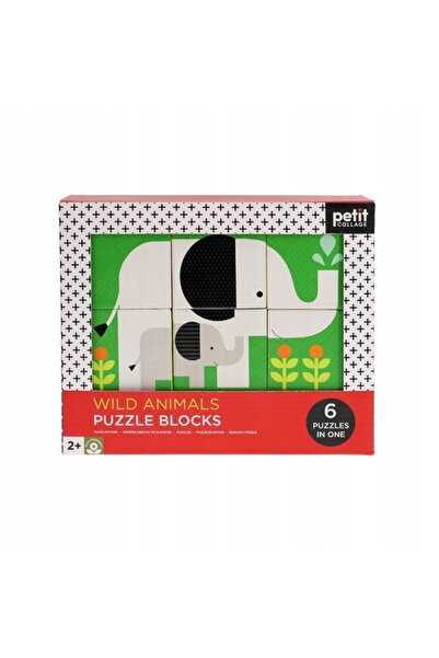 NO BRAND Colaj mic: piese de puzzle Animale sălbatice