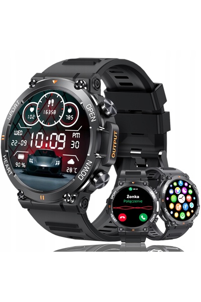 NO BRAND SMARTWATCH BĂRBĂTESC K56PRO MENIU NOTIFICĂRI SPORTIVE 1.39"