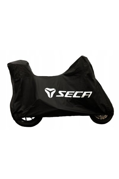 seca Husă pentru scuter/motocicletă, cu deschidere pentru portbagaj, neagră, 3XL