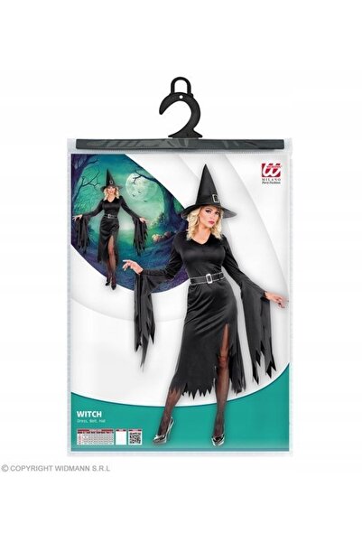 Widmann Costum de vrăjitoare Rochie de vrăjitoare Pălărie Costum de Halloween...