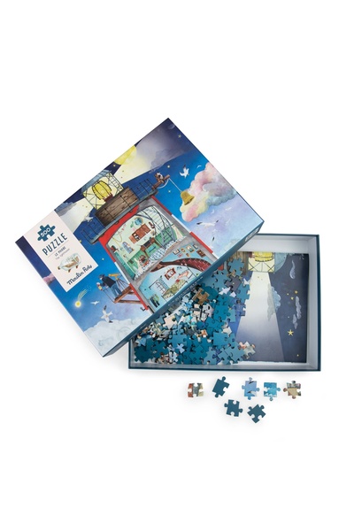 Moulin Roty Puzzle de 500 de piese. LANTERNĂ MARINĂ 712436