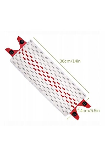 NO BRAND SET 10 x REZERVE PENTRU MOP PLAT VILEDA ULTRAMAX 36/14 CM