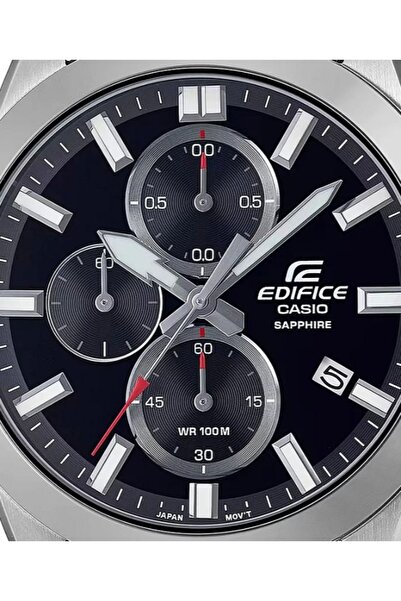 Casio EDIFICE EFB-710D-1A CEAS BĂRBĂTESC CU STICLĂ SAPPHIRE, DATĂ, CRONOGRAF,...