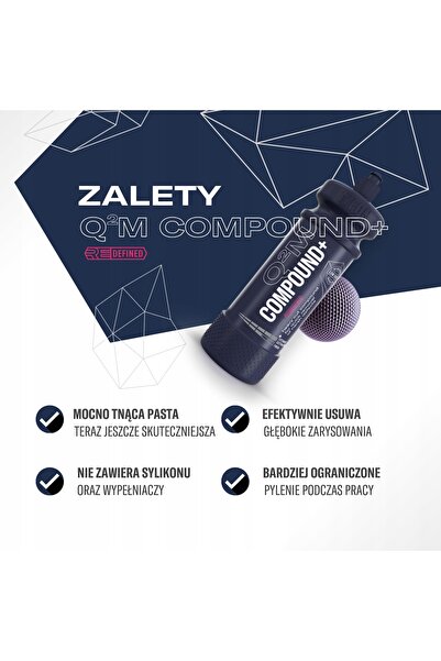 NO BRAND Gyeon Q²M Compound+ REDEFINED 250ml - pastă abrazivă