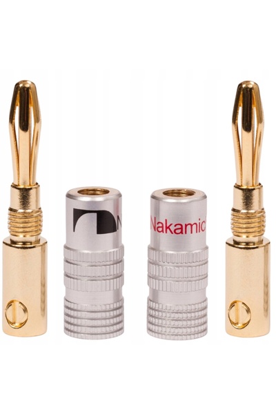 NO BRAND Mufă banană WTYK pentru difuzor NAKAMICHI A02, tip arc, 8 bucăți