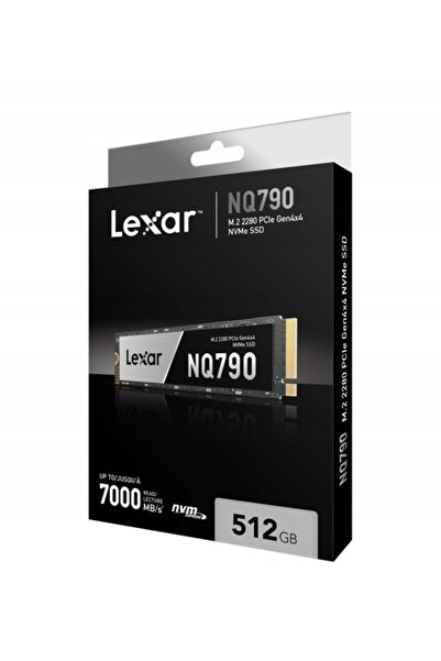 Lexar Disc SSD NQ790 512MB NVMe 4x4 2280 6400/2900MB/s