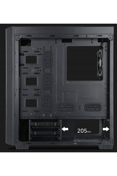 Gembird Carcasă Midi Tower Fornax K500 ATX