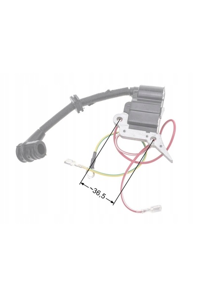 Cedrus Bobină modul de aprindere NAC CS2500 CST25-25AC Hecht 928 927 Partner ...