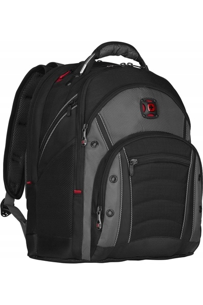 Wenger Rucsac negru pentru laptop de până la 16 inci cu compartiment pentru t...