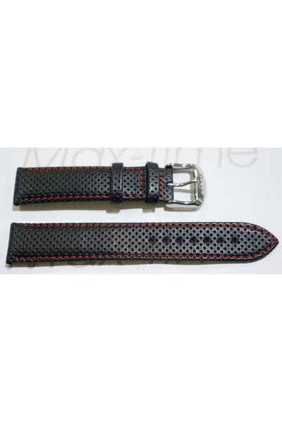 NO BRAND Curea originală neagră Tissot T049417A 19 mm