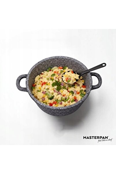 Masterpan 16cm, 1.5L oală de marmură cu capac și sistem de control al aromelor