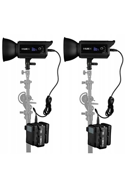 NO BRAND GlareOne LEDAV adaptor de baterie V-mount V-lock