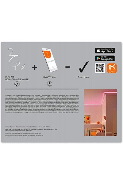 Ledvance Bandă LED de grădină 8.5W RGB WiFi 2m