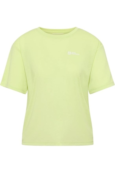 Jack Wolfskin Tricou de damă Vonnan Crop W XXL verde matcha cool