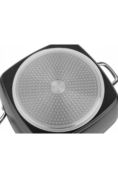 NO BRAND Oală de aluminiu cu capac FLORINA NELIO 4 l K3