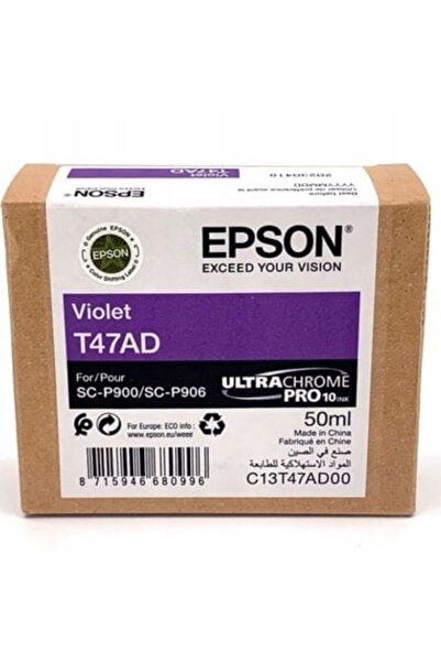 EPSON T47AD Cerneală violetă C13T47AD00 50ml ORIGINAL