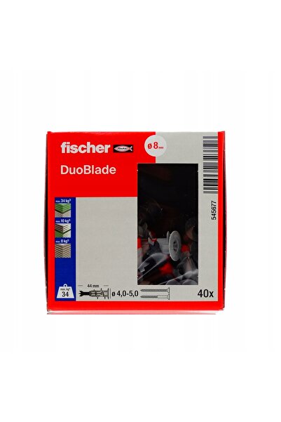 Fischer Șurub-dublu pentru plăci de gips-carton autoperforant 40 bucăți