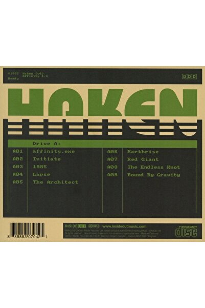 NO BRAND ++ HAKEN Affinity CD