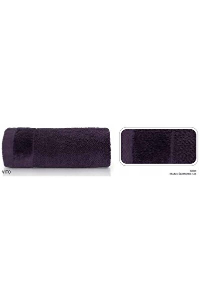 NO BRAND Vito 100x150 prosop prună bumbac frotir 550 g/m2