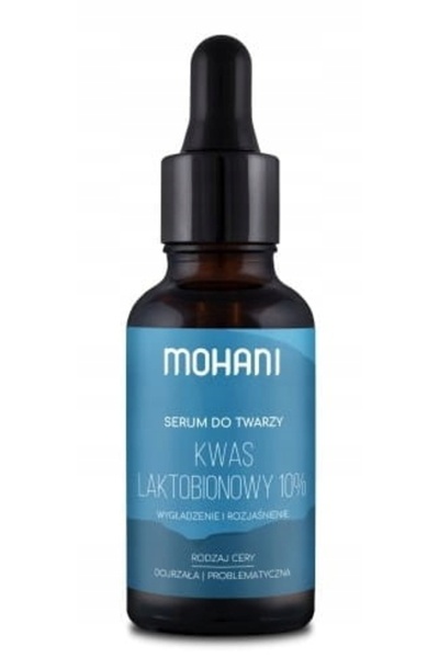 NO BRAND MOHANI Ser facial iluminator cu 10% Acid Lactobionic, 30 ml