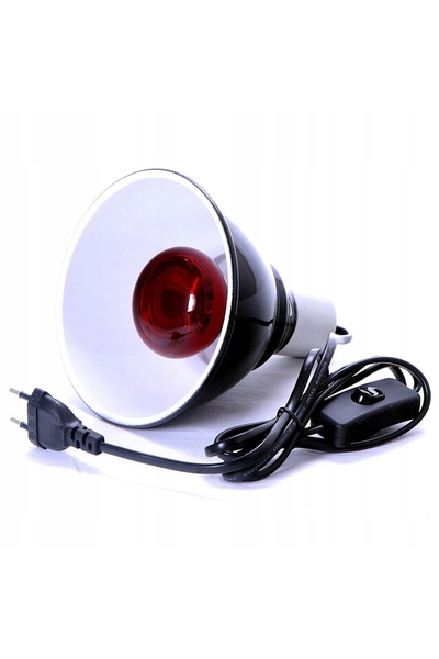 Resun Abajur pentru lampă de încălzire terariu E27 100W, cu clemă de prindere...