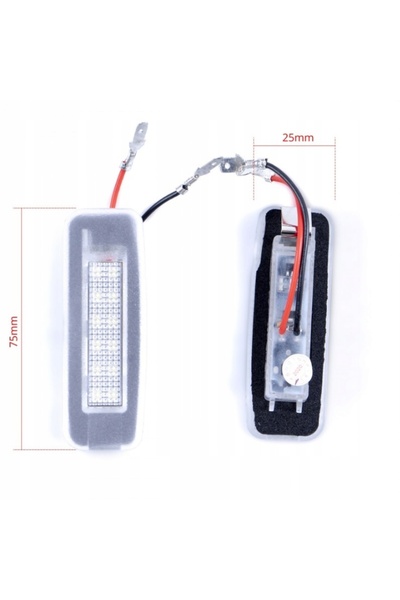NO BRAND EINPARTS Lumini LED pentru plăcuța de înmatriculare Ford Focus MK1 1...