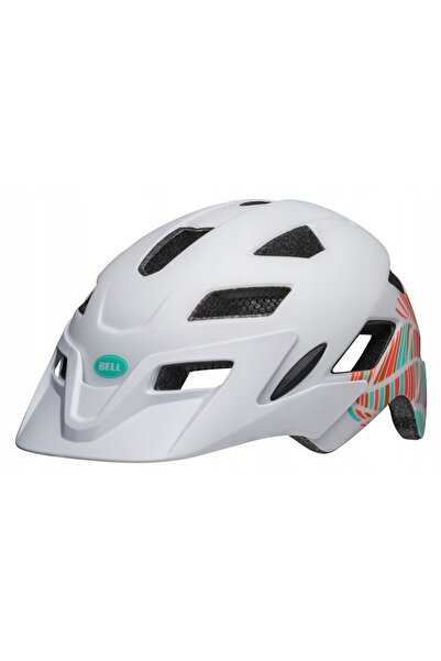 NO BRAND Cască de bicicletă pentru copii Bell Sidetrack Matte White Chapelle ...