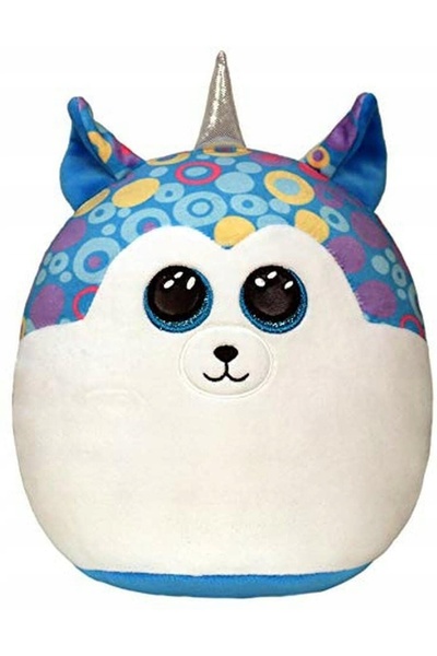 NO BRAND Pernă Mascotă Câine Husky Helena Squishy Ty - 22x22cm
